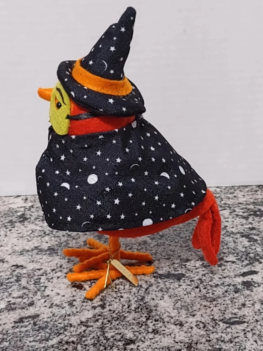 Halloween Target Cackles Orange Witch Bird Pet Decorative Figurine 2019